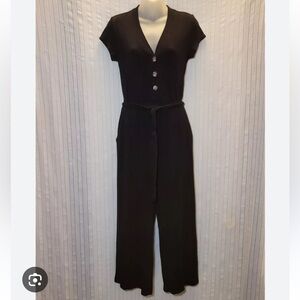 Banana Republic Ribbed Knit Cropped Jumpsuit